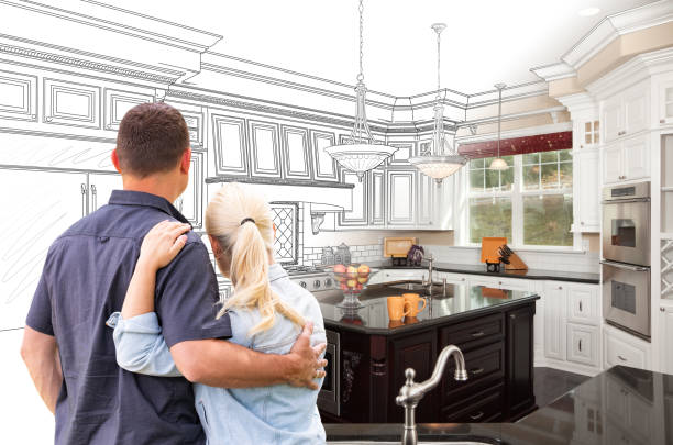 Professional Cabinet Refacing technician working in Lanham, MD